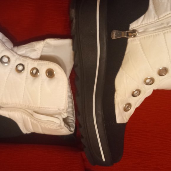 Botte blanche Pajar sans lacet - Picture 3 of 4